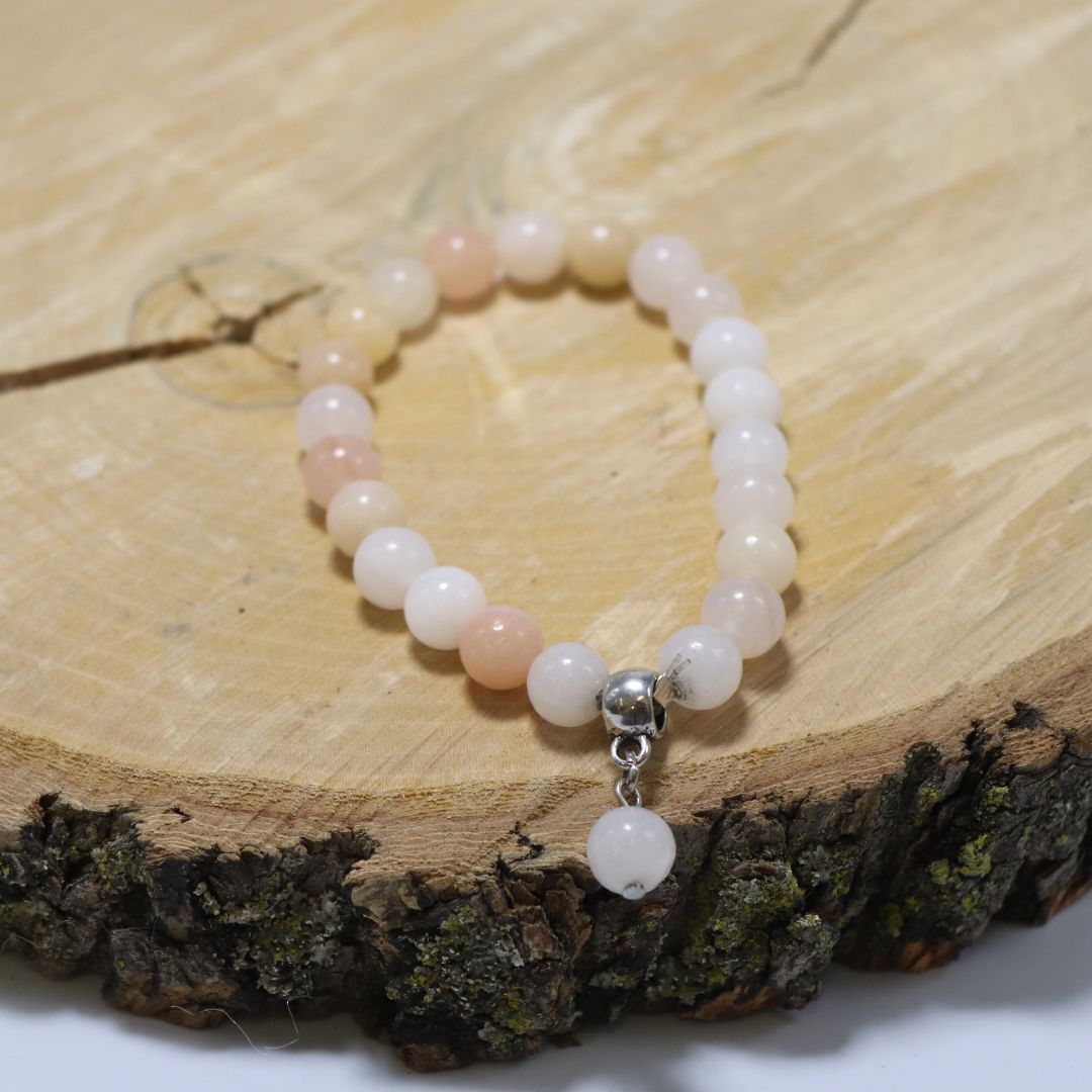Bracelet en pierres semi-précieuses, Opale